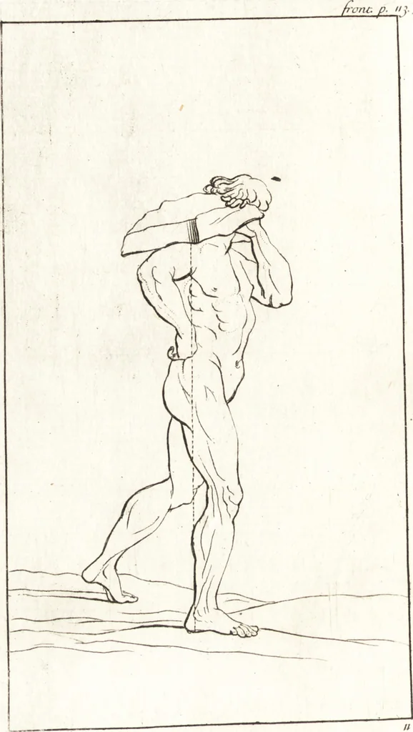 An illustration from A treatise of painting, 1721, leaf 159