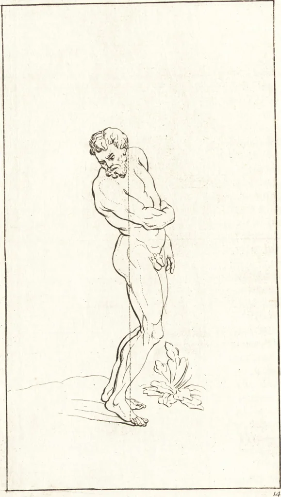 An illustration from A treatise of painting, 1721, leaf 173