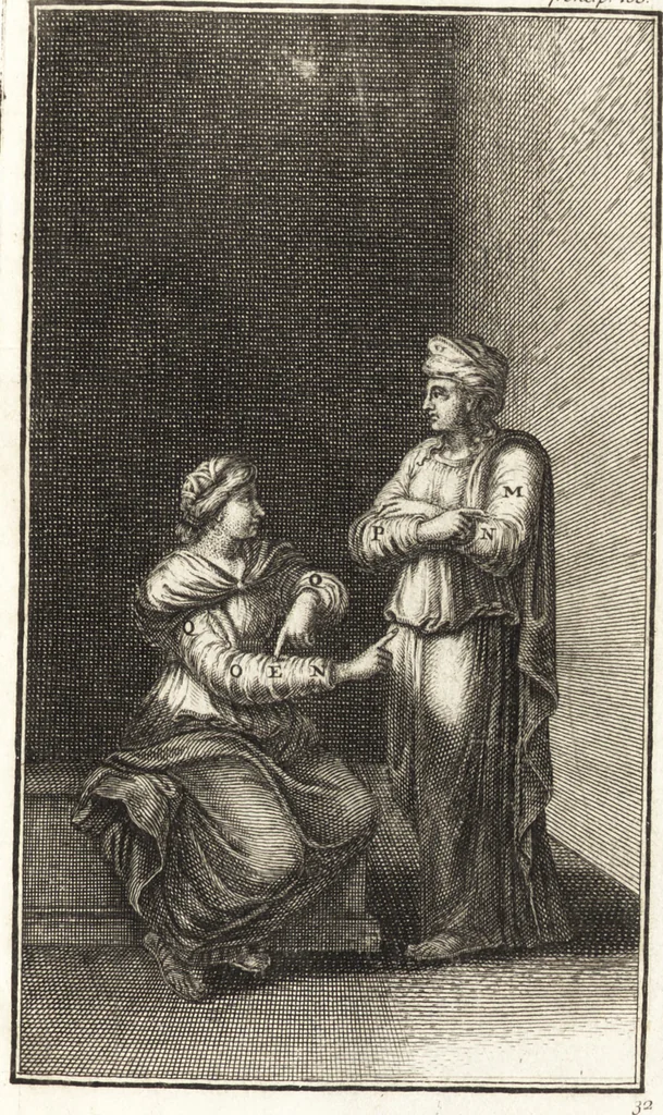 An illustration from A treatise of painting, 1721, leaf 274