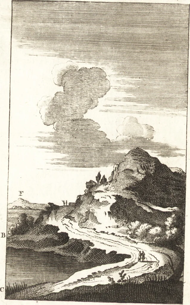 An illustration from A treatise of painting, 1721, leaf 277