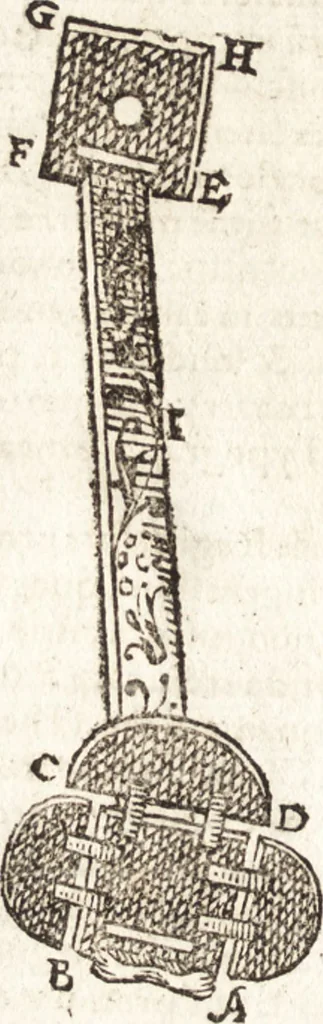 An illustration from Tychonis Brahe Astronomiae instauratae mechanica, 1602, leaf 107