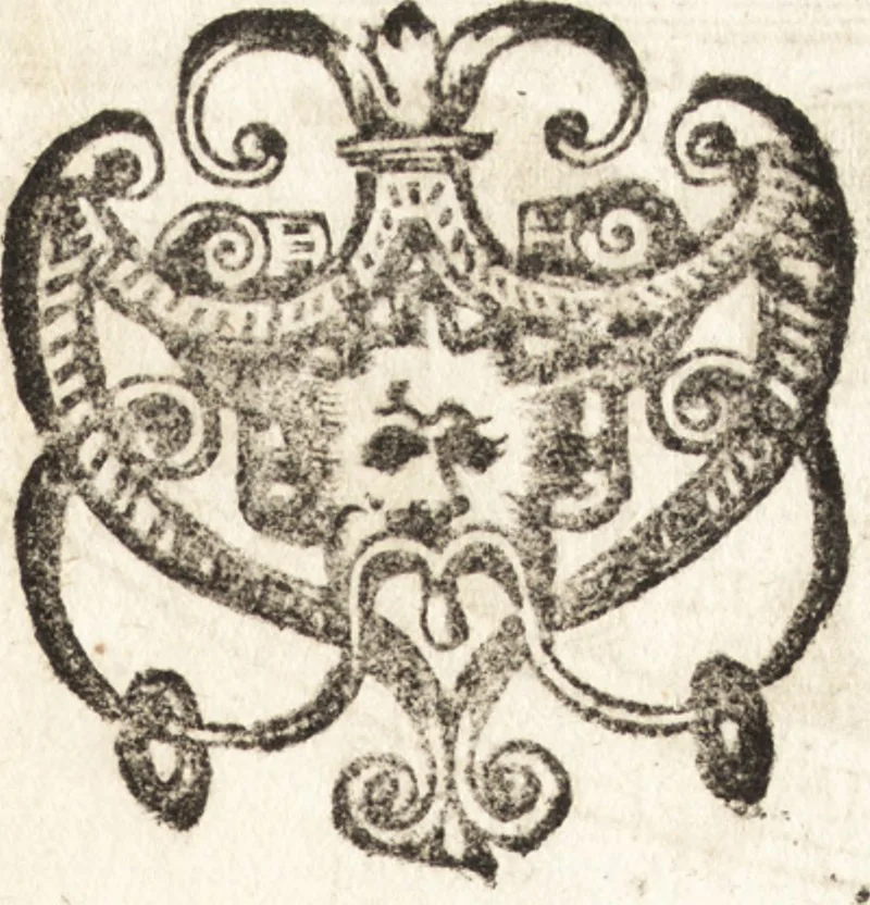 An illustration from Tychonis Brahe Astronomiae instauratae mechanica, 1602, leaf 22