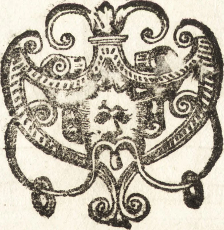 An illustration from Tychonis Brahe Astronomiae instauratae mechanica, 1602, leaf 28