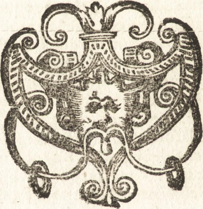 An illustration from Tychonis Brahe Astronomiae instauratae mechanica, 1602, leaf 55