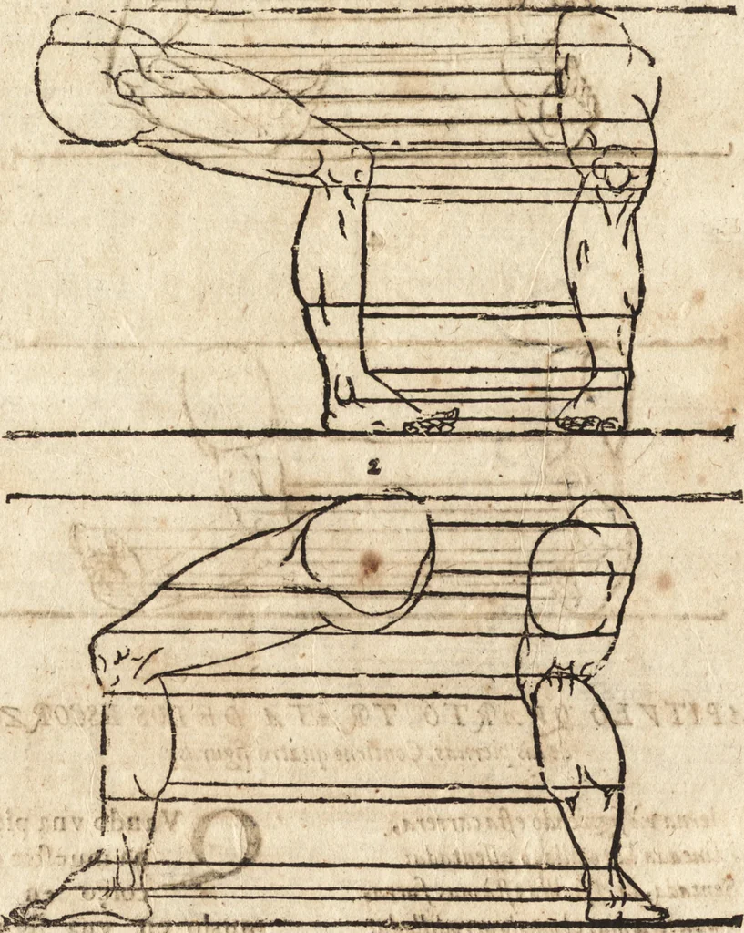 An illustration from Varia conmensuracion para le escultura y arquitectura, 1675, leaf 179
