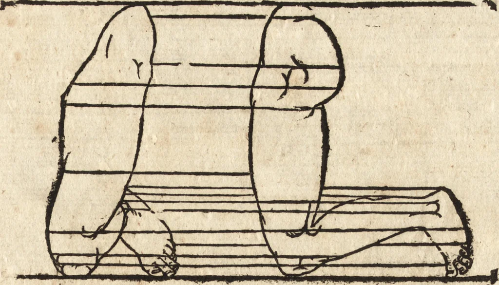 An illustration from Varia conmensuracion para le escultura y arquitectura, 1675, leaf 180