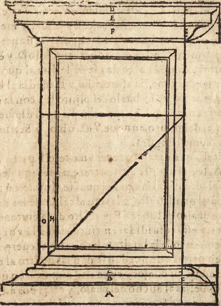 An illustration from Varia conmensuracion para le escultura y arquitectura, 1675, leaf 234