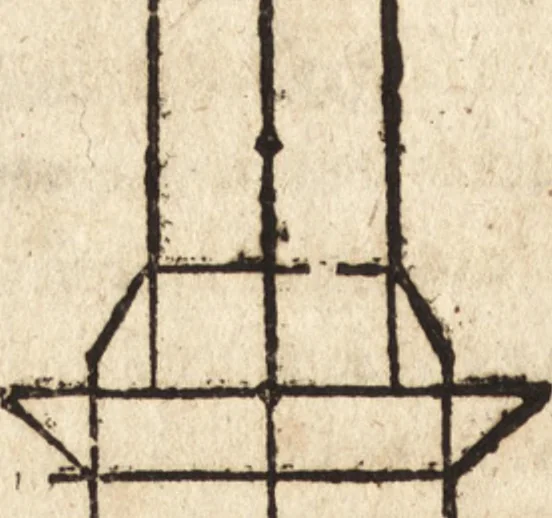 An illustration from Varia conmensuracion para le escultura y arquitectura, 1675, leaf 243