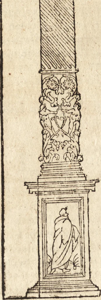 An illustration from Varia conmensuracion para le escultura y arquitectura, 1675, leaf 243