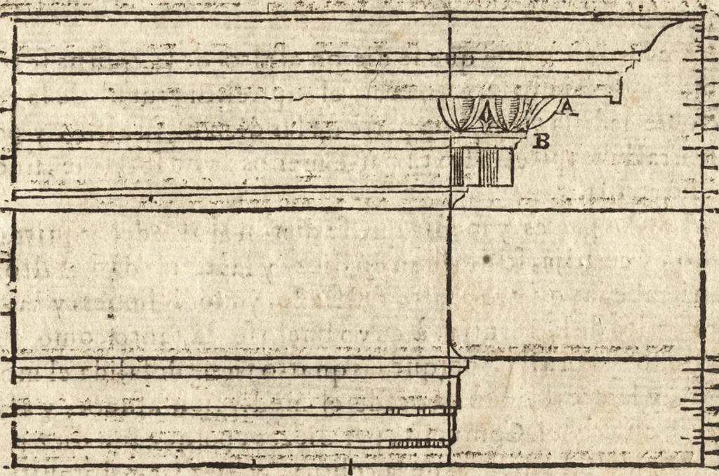 An illustration from Varia conmensuracion para le escultura y arquitectura, 1675, leaf 248
