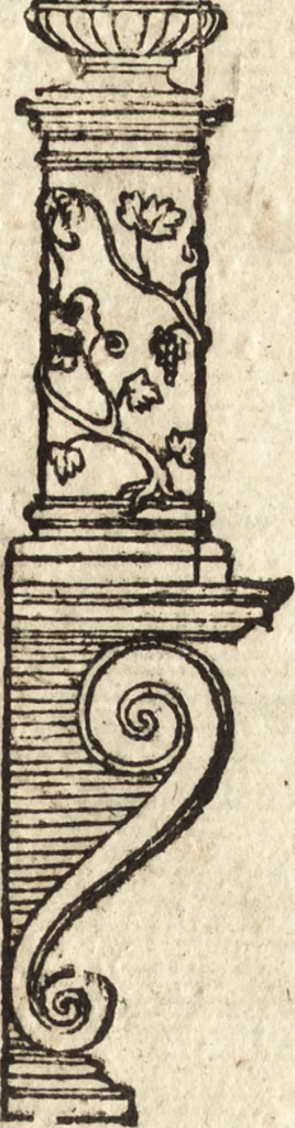 An illustration from Varia conmensuracion para le escultura y arquitectura, 1675, leaf 250