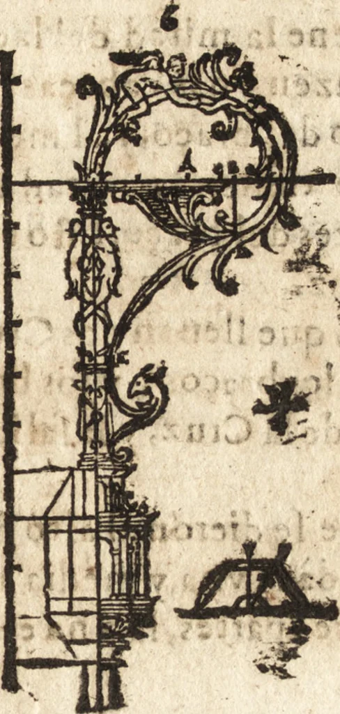 An illustration from Varia conmensuracion para le escultura y arquitectura, 1675, leaf 274