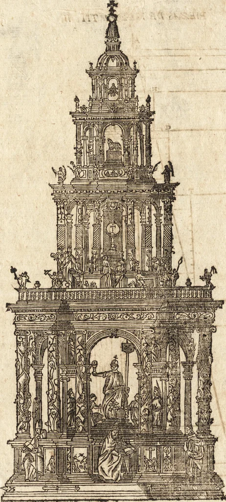 An illustration from Varia conmensuracion para le escultura y arquitectura, 1675, leaf 289