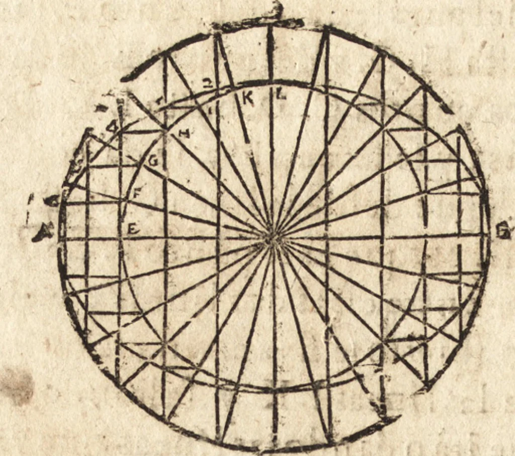 An illustration from Varia conmensuracion para le escultura y arquitectura, 1675, leaf 35