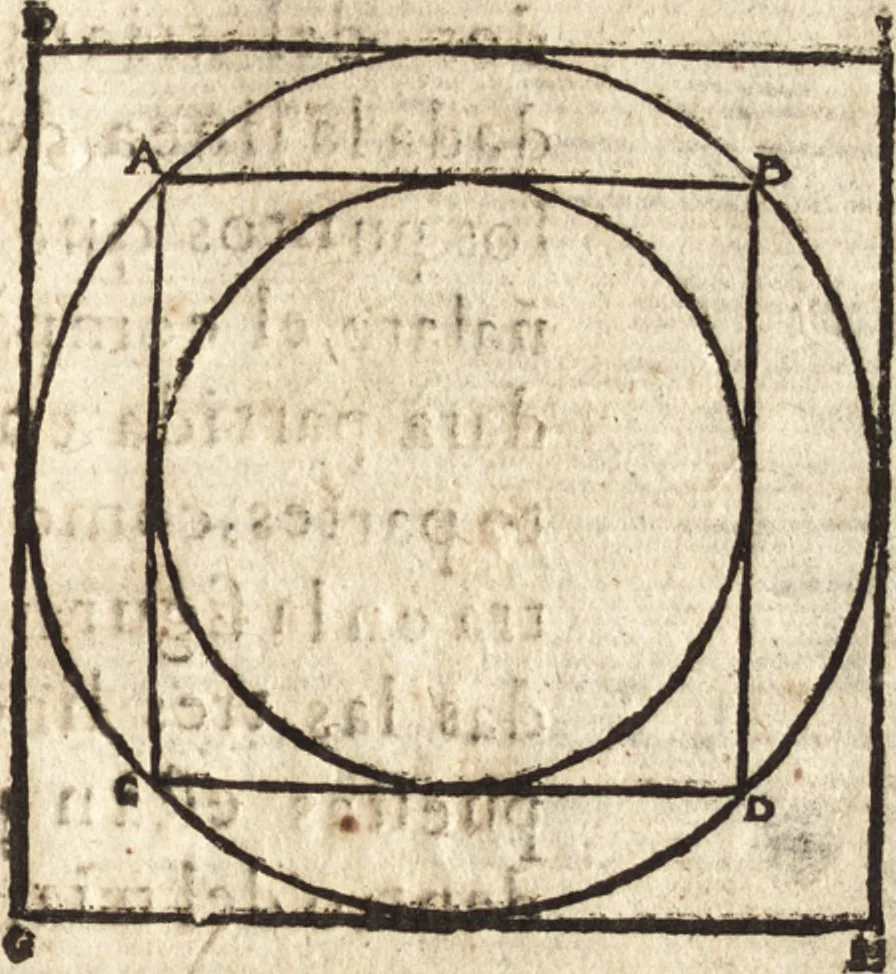 An illustration from Varia conmensuracion para le escultura y arquitectura, 1675, leaf 40