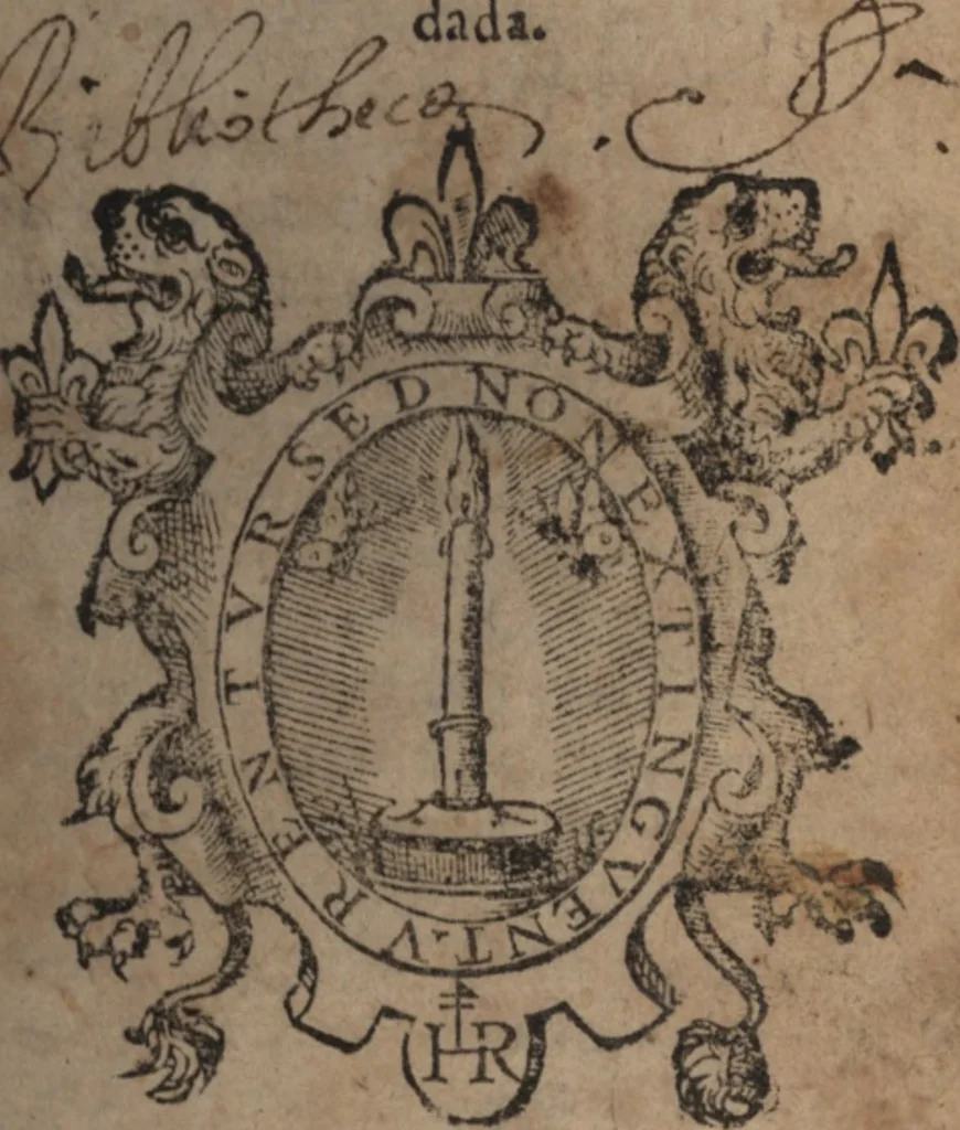 An illustration from Verdadera informacion de la tierra Sancta : seguu la disposicion q̃ en el año de mil y quinientos y treynta, 1584, leaf 2