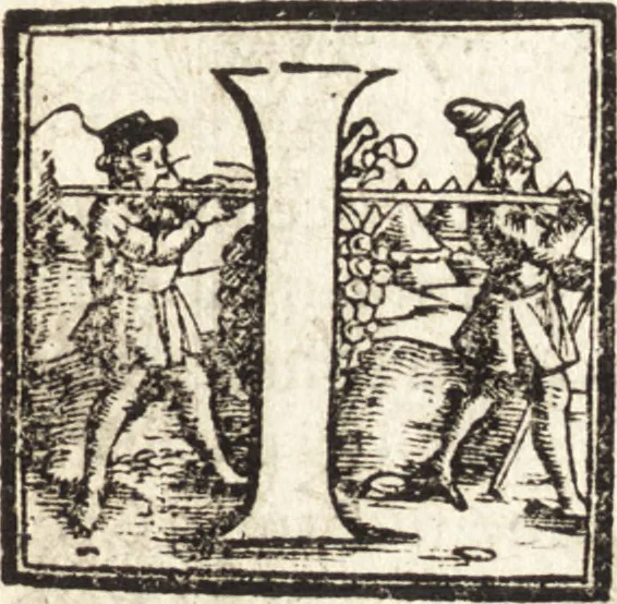 An illustration from Vitae et icones sultanorum Turcicorum, principum Persarum aliorumq[ue] illustrium heroum heroinarumq[ue] ab Osmane usq[ue] ad Mahometem II : ad vivum ex antiquis mettallis effictae, primum ex Co[n]sta[n]tinopoli D. Imp. Ferdina[n]do oblatae nunc descriptae & tetras[t]ichis succinctis illustratae, 1596, leaf 178