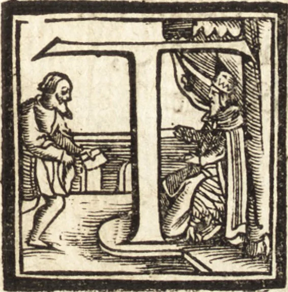 An illustration from Vitae et icones sultanorum Turcicorum, principum Persarum aliorumq[ue] illustrium heroum heroinarumq[ue] ab Osmane usq[ue] ad Mahometem II : ad vivum ex antiquis mettallis effictae, primum ex Co[n]sta[n]tinopoli D. Imp. Ferdina[n]do oblatae nunc descriptae & tetras[t]ichis succinctis illustratae, 1596, leaf 238