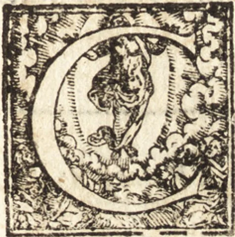 An illustration from Le vite de' pittori, scultori et architetti : dal pontificato di Gregorio XIII del 1572 in fino a'tempi di Papa Vrbano Ottauo nel 1642, 1642, leaf 14