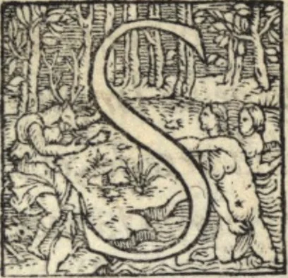 An illustration from Le vite de piv eccellenti architetti, pittori, et scvltori italiani : da Cimabve in sino à tempi nostri, 1550, leaf 10