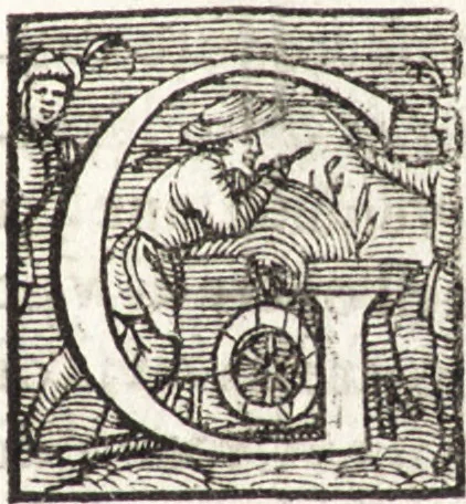 An illustration from Le vite de piv eccellenti architetti, pittori, et scvltori italiani : da Cimabve in sino à tempi nostri, 1550, leaf 158