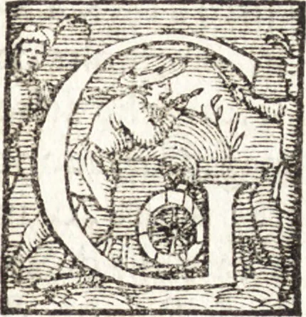 An illustration from Le vite de piv eccellenti architetti, pittori, et scvltori italiani : da Cimabve in sino à tempi nostri, 1550, leaf 206