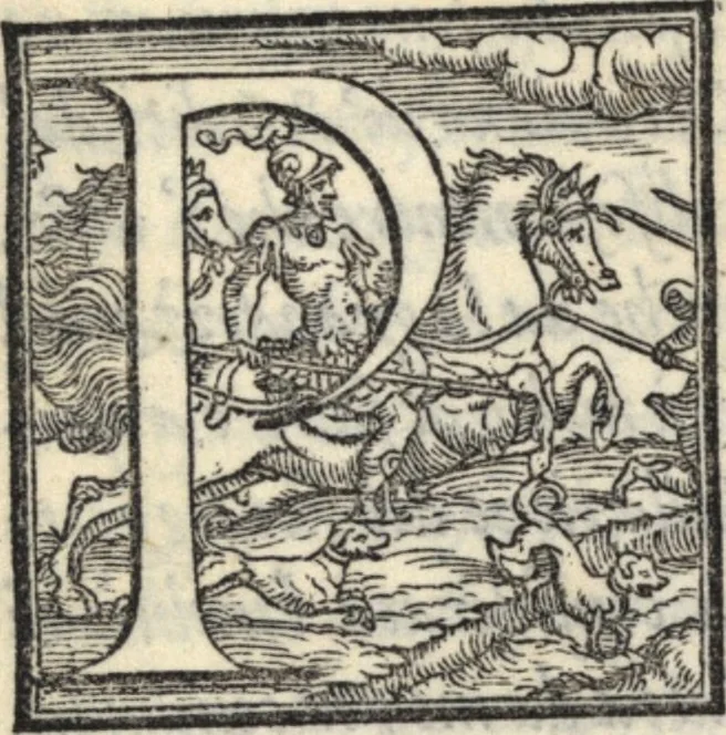 An illustration from Le vite de piv eccellenti architetti, pittori, et scvltori italiani : da Cimabve in sino à tempi nostri, 1550, leaf 6
