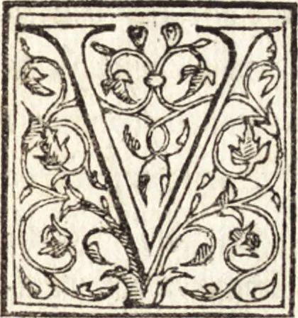 An illustration from Le vite de piv eccellenti architetti, pittori, et scvltori italiani : da Cimabve in sino à tempi nostri, 1550, leaf 6