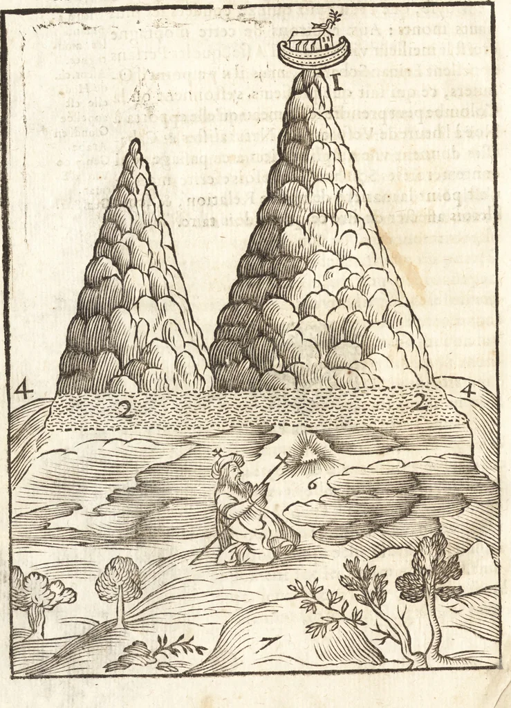 An illustration from Les voyages et obseruations du Sieur de La Boullaye-Le-Gouz, gentil-homme angeuin : où sont décrites les religions, gouuernemens, & situations des estats & royaumes d'Italie, Grece, Natolie, Syrie, Perse, Palestine, Karamenie, Kaldée, Assyrie, grand Mogol, Bijapour, Indes orientales des Portugais, Arabie, Egypte, Holande, grande Bretagne, Irlande, Dannemark, Pologne, isles & autres lieux d'Europe, Asie & Affrique, ou il à seiourné, le tout enrichy de belles figures ; et dedié à l'Eminentissime Cardinal Capponi, 1653, leaf 103