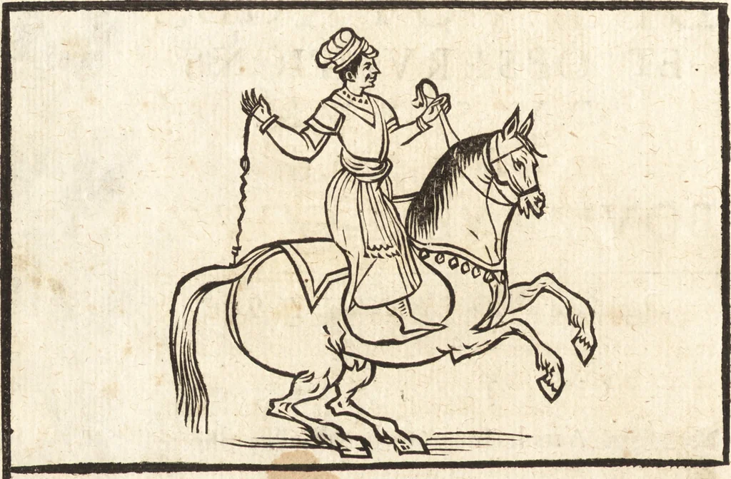 An illustration from Les voyages et obseruations du Sieur de La Boullaye-Le-Gouz, gentil-homme angeuin : où sont décrites les religions, gouuernemens, & situations des estats & royaumes d'Italie, Grece, Natolie, Syrie, Perse, Palestine, Karamenie, Kaldée, Assyrie, grand Mogol, Bijapour, Indes orientales des Portugais, Arabie, Egypte, Holande, grande Bretagne, Irlande, Dannemark, Pologne, isles & autres lieux d'Europe, Asie & Affrique, ou il à seiourné, le tout enrichy de belles figures ; et dedié à l'Eminentissime Cardinal Capponi, 1653, leaf 159