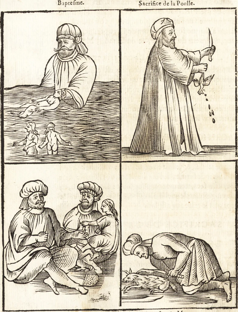 An illustration from Les voyages et obseruations du Sieur de La Boullaye-Le-Gouz, gentil-homme angeuin : où sont décrites les religions, gouuernemens, & situations des estats & royaumes d'Italie, Grece, Natolie, Syrie, Perse, Palestine, Karamenie, Kaldée, Assyrie, grand Mogol, Bijapour, Indes orientales des Portugais, Arabie, Egypte, Holande, grande Bretagne, Irlande, Dannemark, Pologne, isles & autres lieux d'Europe, Asie & Affrique, ou il à seiourné, le tout enrichy de belles figures ; et dedié à l'Eminentissime Cardinal Capponi, 1653, leaf 305