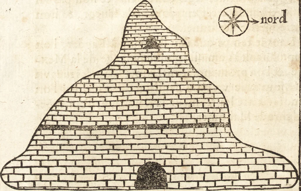 An illustration from Les voyages et obseruations du Sieur de La Boullaye-Le-Gouz, gentil-homme angeuin : où sont décrites les religions, gouuernemens, & situations des estats & royaumes d'Italie, Grece, Natolie, Syrie, Perse, Palestine, Karamenie, Kaldée, Assyrie, grand Mogol, Bijapour, Indes orientales des Portugais, Arabie, Egypte, Holande, grande Bretagne, Irlande, Dannemark, Pologne, isles & autres lieux d'Europe, Asie & Affrique, ou il à seiourné, le tout enrichy de belles figures ; et dedié à l'Eminentissime Cardinal Capponi, 1653, leaf 331