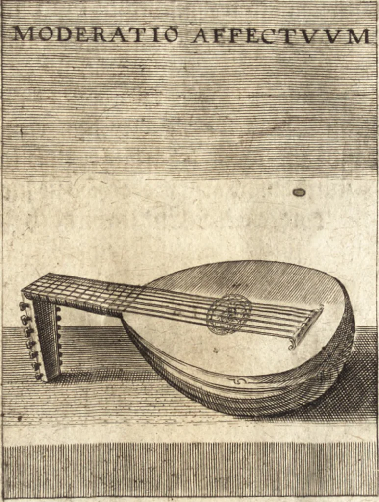 An illustration from Zodiacus Christianus, das ist Christelicher Himmelcirckel, oder, zwölff Zeichen bey welche[n] ein ieder Christ erkenne[n] vnd schliessen kan, ob er von Gott zum ewigen Leben fürsehen vnd erwölet oder nicht : sampt XII schöne[n] Figuren, durch welche bemelte Zeiche[n] für Augen gestelt werden, 1624, leaf 303