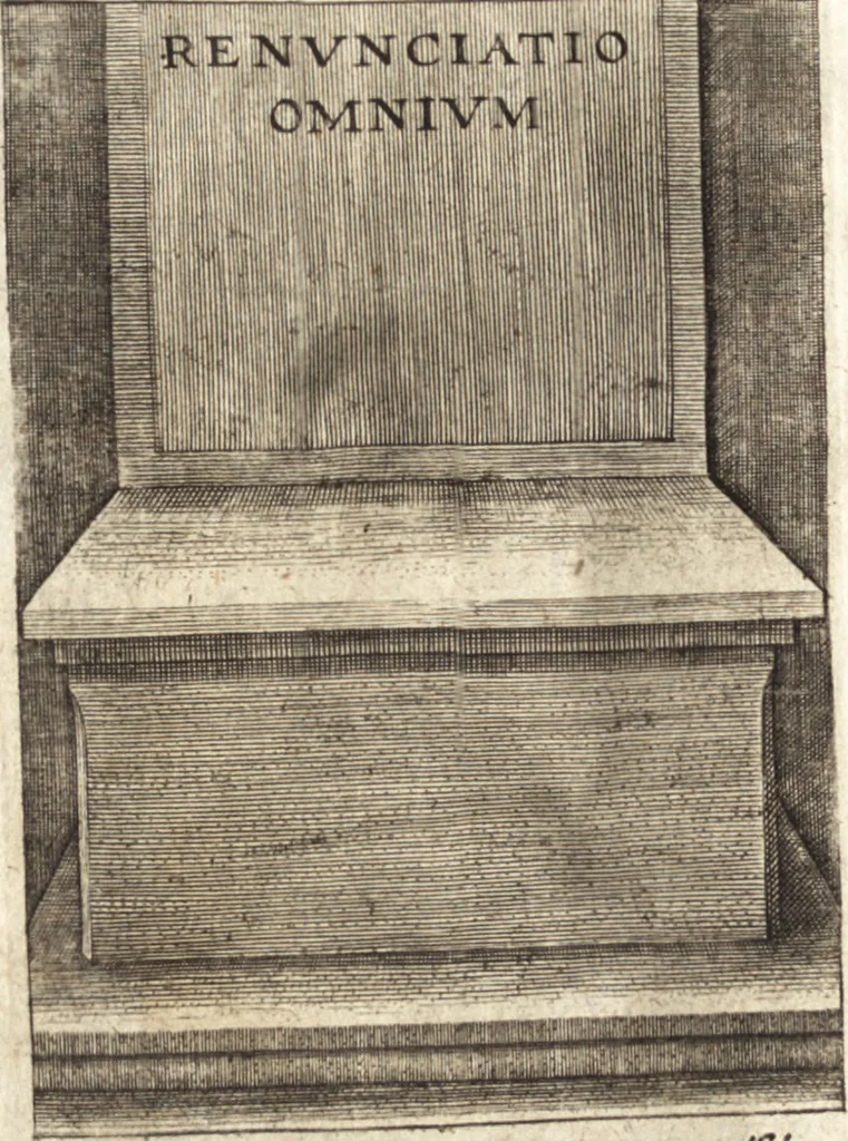 An illustration from Zodiacus Christianus, das ist Christelicher Himmelcirckel, oder, zwölff Zeichen bey welche[n] ein ieder Christ erkenne[n] vnd schliessen kan, ob er von Gott zum ewigen Leben fürsehen vnd erwölet oder nicht : sampt XII schöne[n] Figuren, durch welche bemelte Zeiche[n] für Augen gestelt werden, 1624, leaf 99