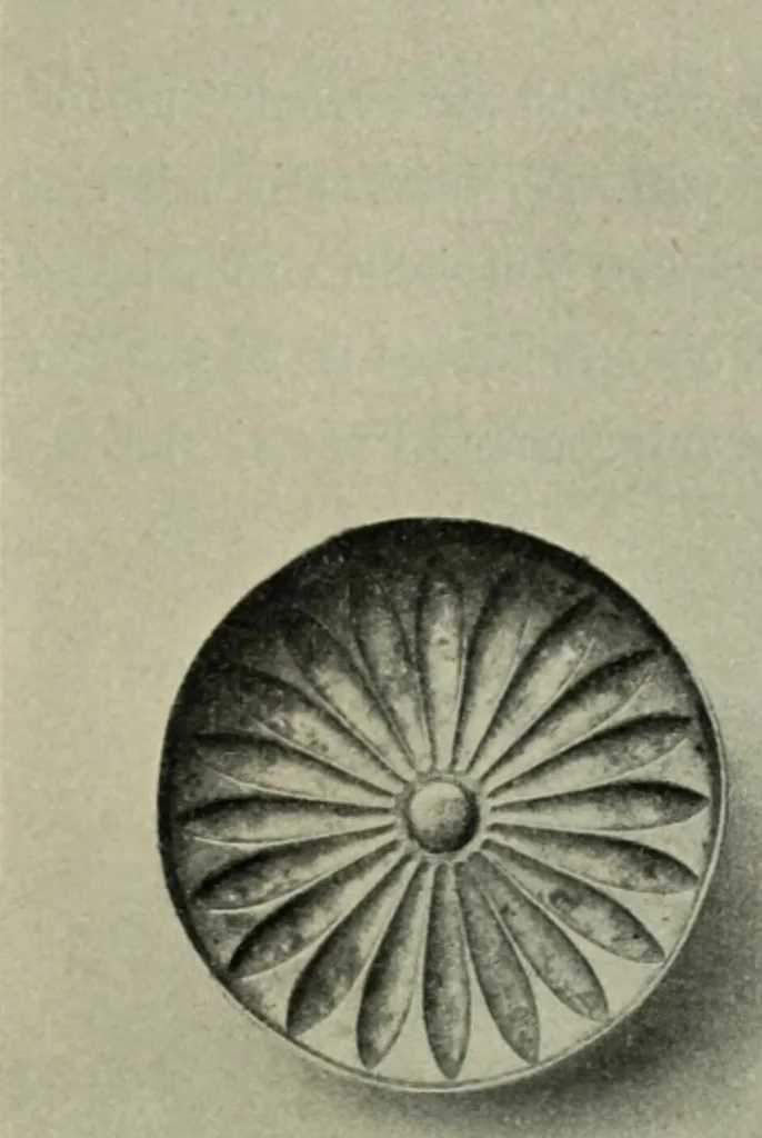 An illustration from Griechische Bronzeeimer im Berliner Antiquarium, 1914, leaf 10