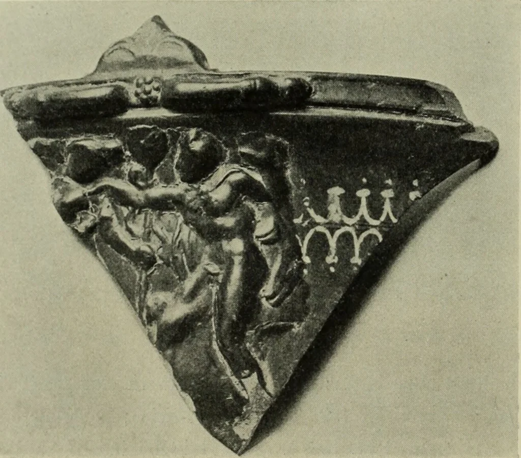 An illustration from Griechische Bronzeeimer im Berliner Antiquarium, 1914, leaf 11