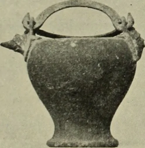 An illustration from Griechische Bronzeeimer im Berliner Antiquarium, 1914, leaf 17
