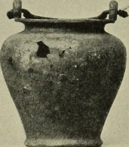 An illustration from Griechische Bronzeeimer im Berliner Antiquarium, 1914, leaf 17