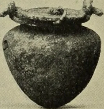 An illustration from Griechische Bronzeeimer im Berliner Antiquarium, 1914, leaf 17