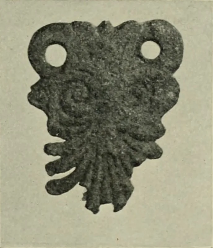 An illustration from Griechische Bronzeeimer im Berliner Antiquarium, 1914, leaf 20