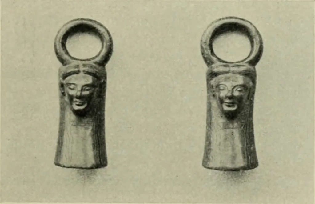 An illustration from Griechische Bronzeeimer im Berliner Antiquarium, 1914, leaf 22
