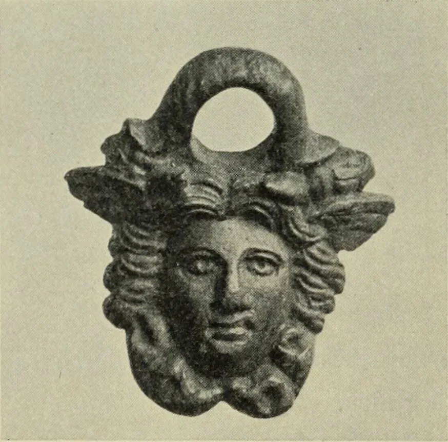 An illustration from Griechische Bronzeeimer im Berliner Antiquarium, 1914, leaf 31