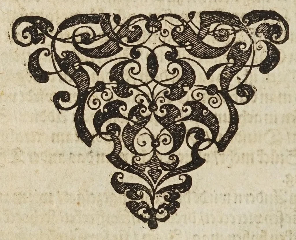 An illustration from Gründtlicher Bericht vom Feldmessen, wie man allerley Felder, Wiesen, Wälde, vnd andere Ort, durch wahren geometrischen Grund abmessen vnd Erkundigen solle : darinnen sonderlich die grosse Irrthumben, so bisshero in dieser Kunst vorgangen, eröffnet vnd verbessert werden : dessgleichen von dem Marscheiden, Bergwercken, Wasserwagen, vnd andern herrlichen Erfindungen nutzlicher Bericht., 1615, leaf 4