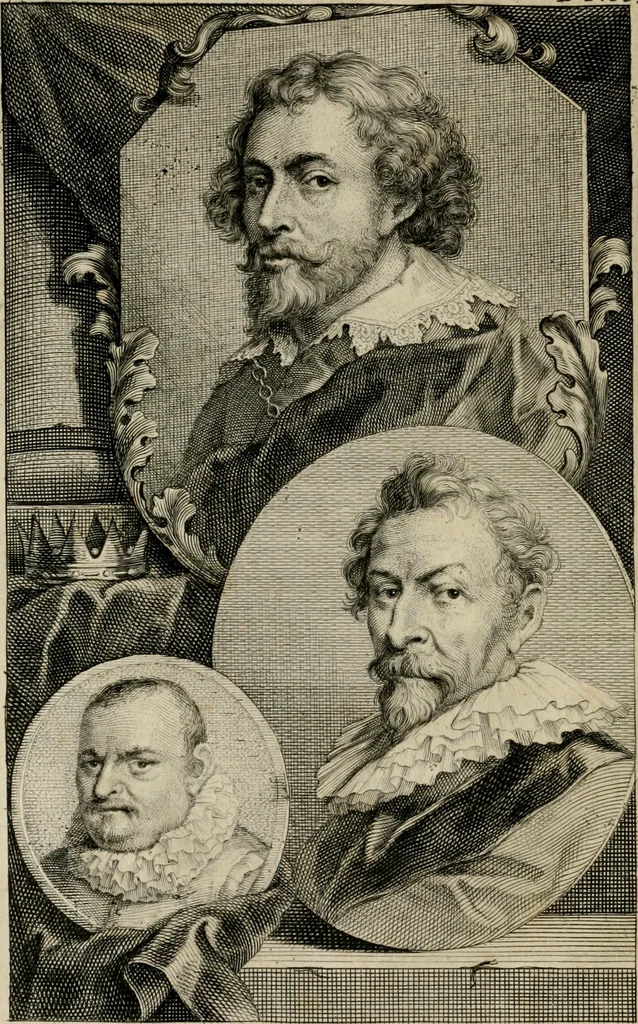 An illustration from De groote schouburgh der Nederlantsche konstschilders en schilderessen : waar van 'er veele met hunne beeltenissen ten tooneel verschynen, en hun levensgedrag en konstwerken beschreven worden: zynde een vervolg op het Schilderboek van K. v. Mander ..., 1753, leaf 89