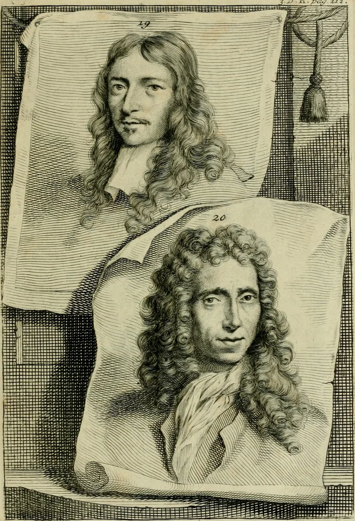 An illustration from De groote schouburgh der Nederlantsche konstschilders en schilderessen : waar van 'er veele met hunne beeltenissen ten tooneel verschynen, en hun levensgedrag en konstwerken beschreven worden: zynde een vervolg op het Schilderboek van K. v. Mander ..., 1753, leaf 236