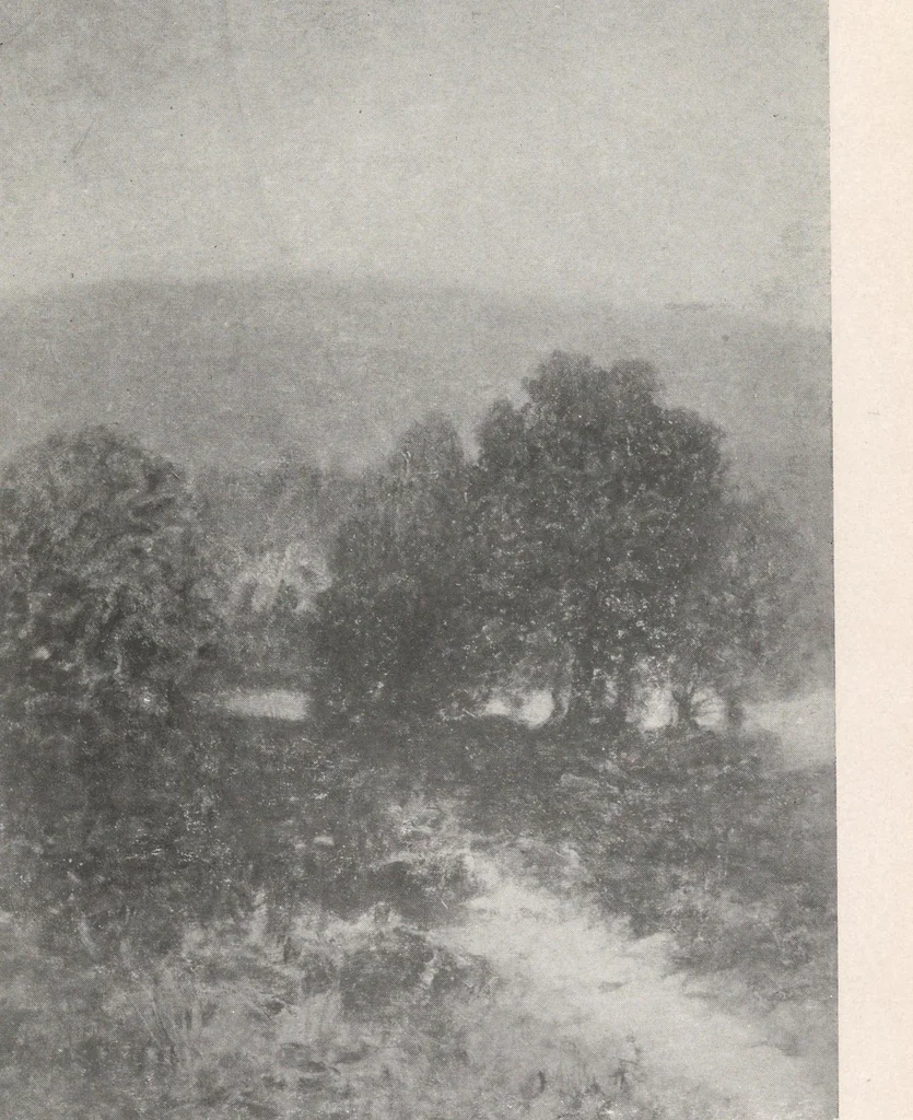 An illustration from A group of paintings by Murphy, Tryon, Walker, and Wyant .., 1918, leaf 41