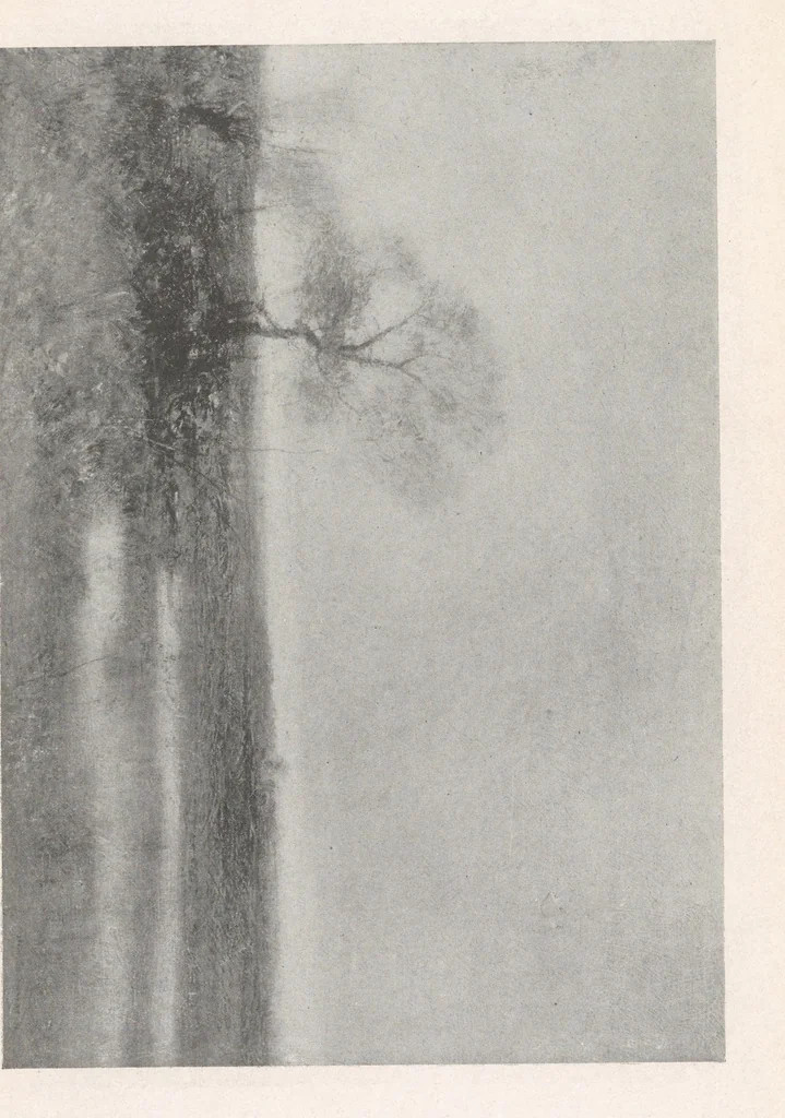 An illustration from A group of paintings by Murphy, Tryon, Walker, and Wyant .., 1918, leaf 65