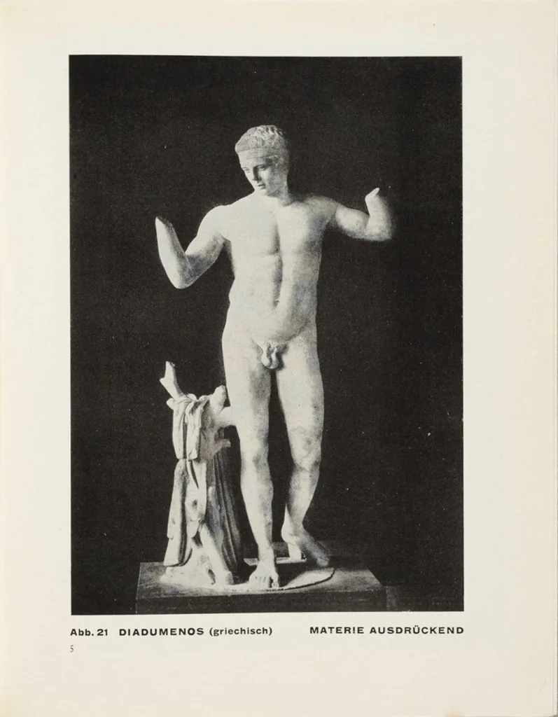An illustration from Grundbegriffe Der Neuen Gestaltenden Kunst [Basic Concepts of the New Creative Art], 1925, leaf 57