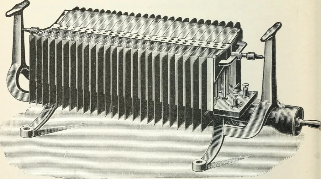 An illustration from Grundlagen der Elekrotechnik, 1907, leaf 29