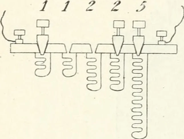 An illustration from Grundlagen der Elekrotechnik, 1907, leaf 37